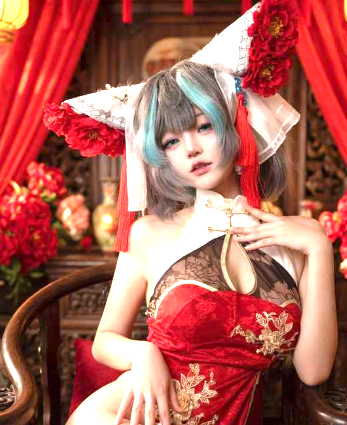 B站* kaci脆脆 定制优惠* 身穿制服边缘漏点 *****