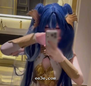 *** 湉酱 COS鸣*尤诺 玩*****肉外翻 触电般高*让人欲火焚身