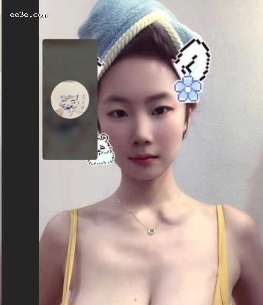 抖音小网 红方圆baby 与榜一大哥1V1*聊 刚洗完澡的大*子太诱人