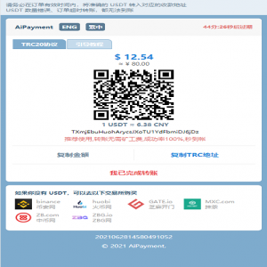 易支付二开usdt支付系统/usdt支付系统/虚拟币支付系统