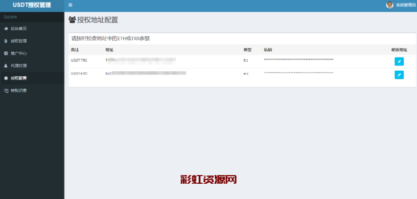 USDT空投/USDT空投授权/USDT自动空投/代理管理