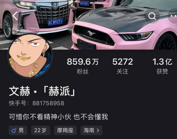 快手 文赫赫派 860万粉丝网红海南三亚娱乐场所装1被打