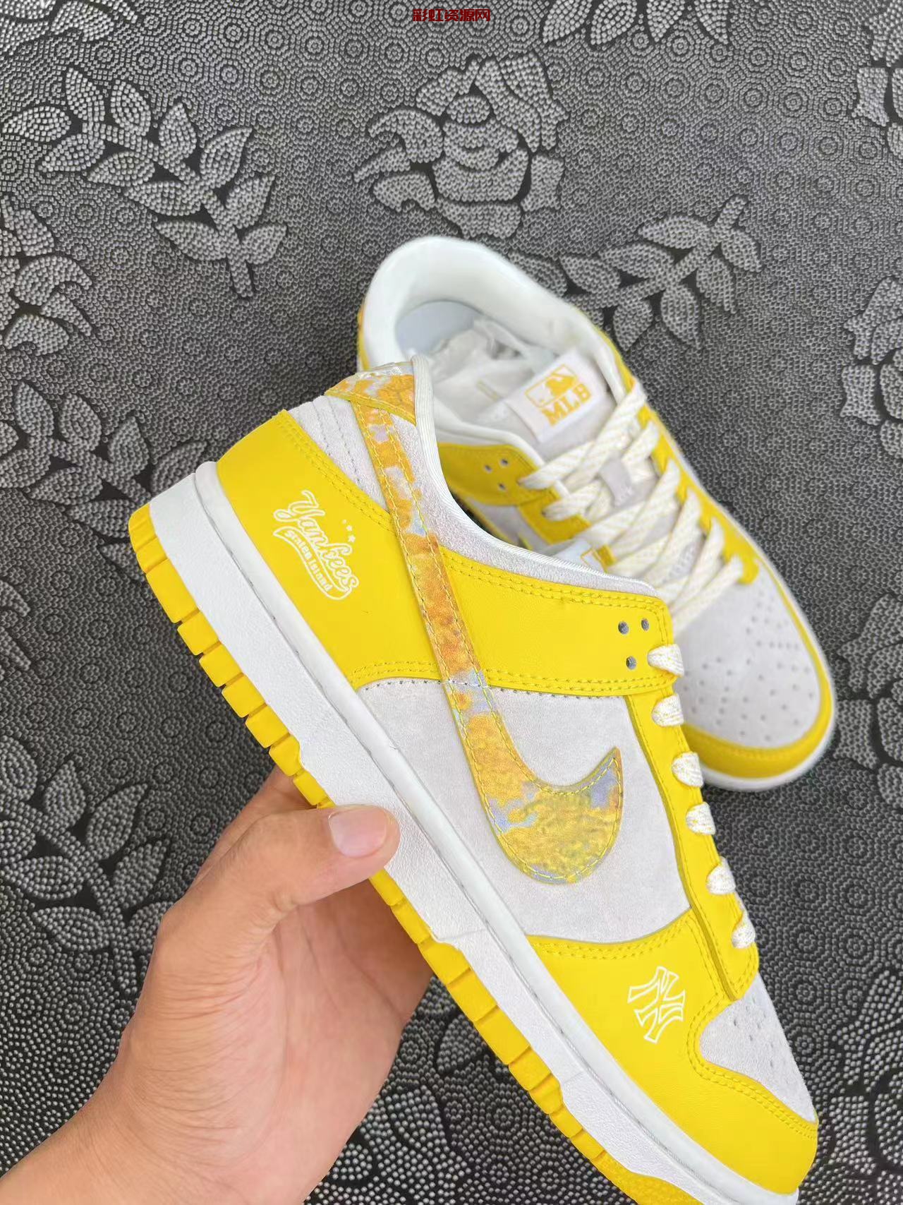 Nike Dunk Low 小众潮流个性 刻字联名风低帮板鞋 NY柠檬违规 ?
