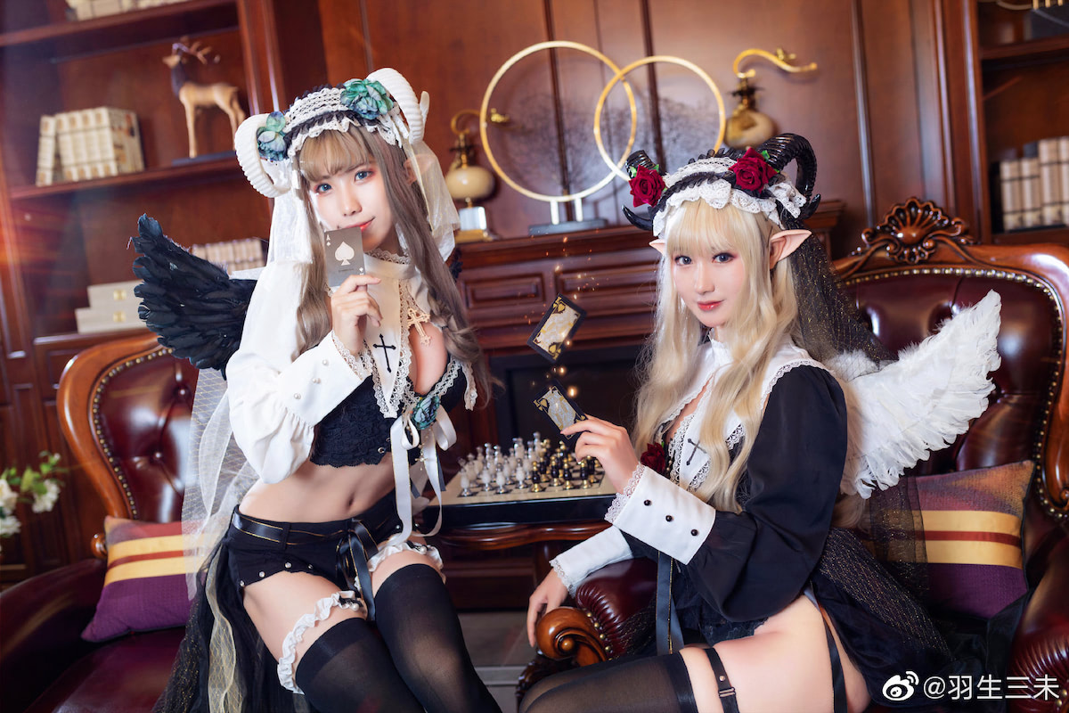 慕幽凤小恶魔cos