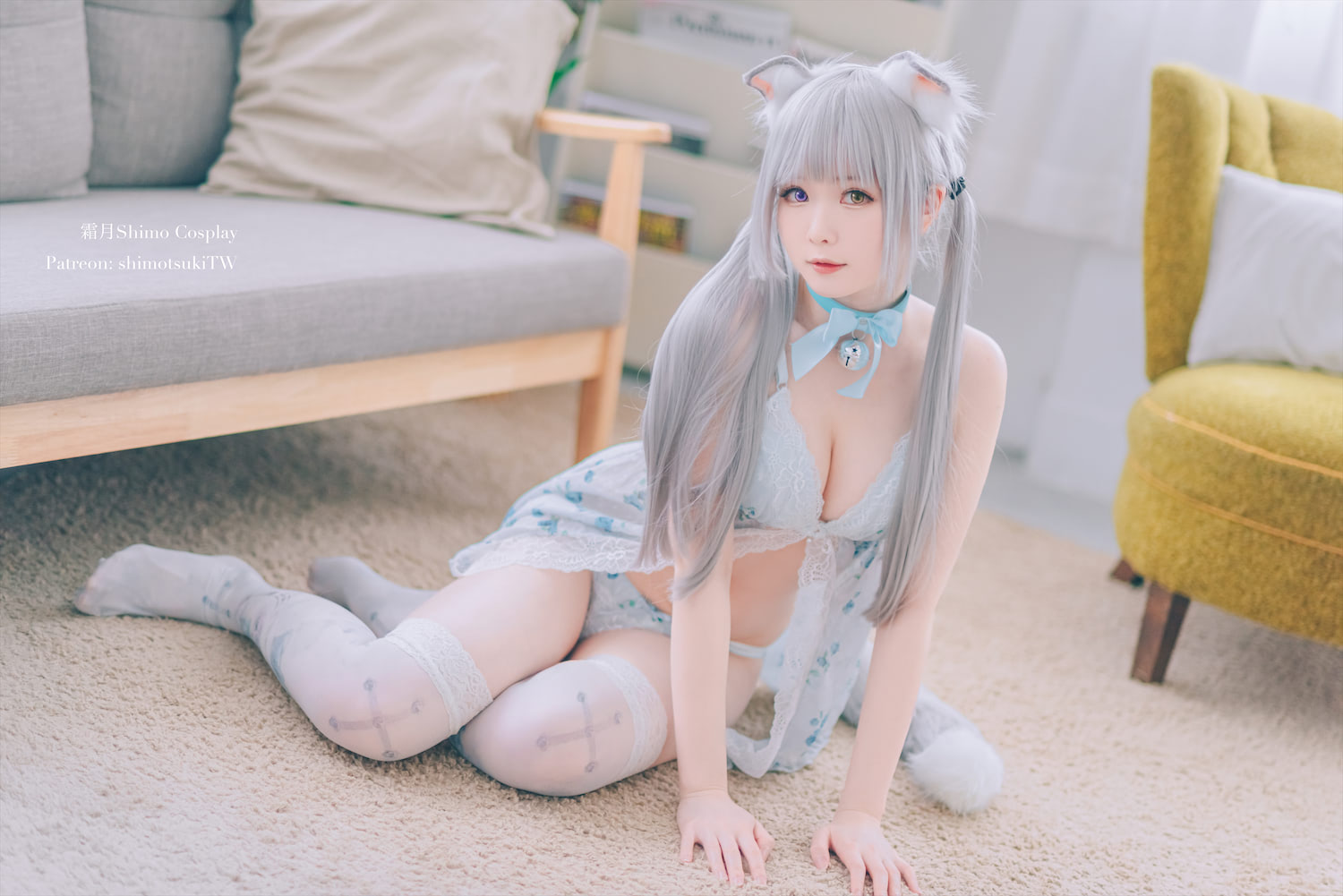 霜月shimo 双马尾小猫娘