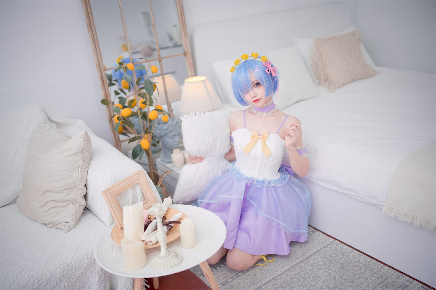 花柒Hana 蕾姆CLEAR DRESS
