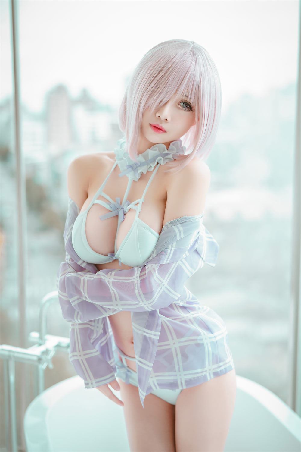 沖田凜花Rinka 玛修泳衣