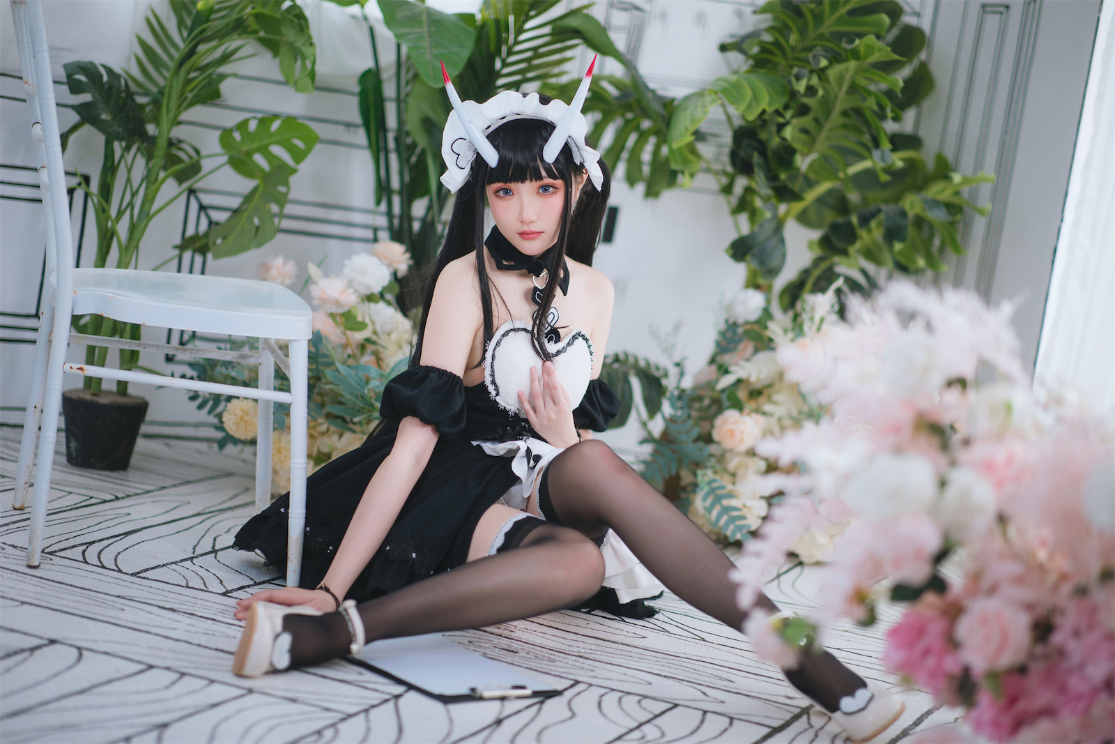 瓜希酱 能代女仆
