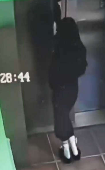 请各位文明拉屎！河南驻马店 一女子在电梯内排泄无视监控 随后淡定离开！社交媒体账号被扒