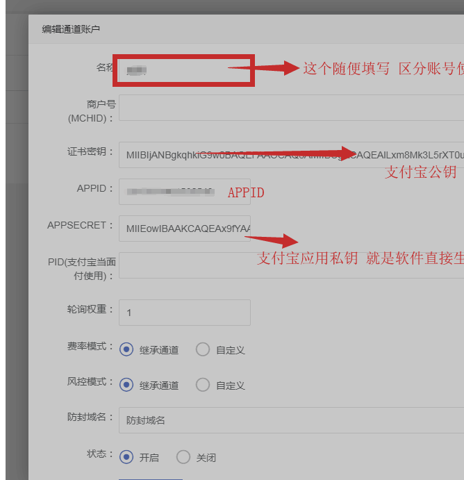 官方支付宝原生通道