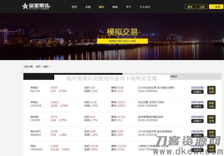 福星yii高端系列微盘点*盘PC+手机+国内外期货盘+带直播页面+资讯独立页面+完整数据+教程