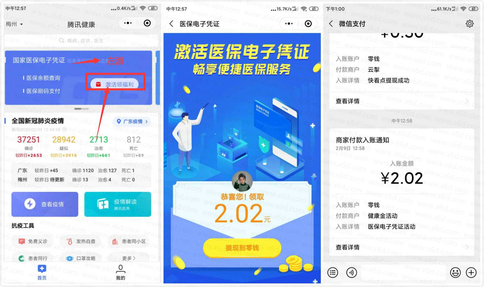 腾讯健康社保医保领微信红包